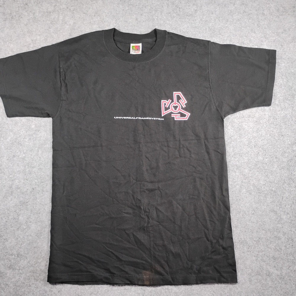 Salomon Universal Frame System UFS Graphic T-Shirt Mens Medium Black Skating